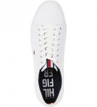 Tommy Hilfiger Trainers Iconic Long Lace blanc