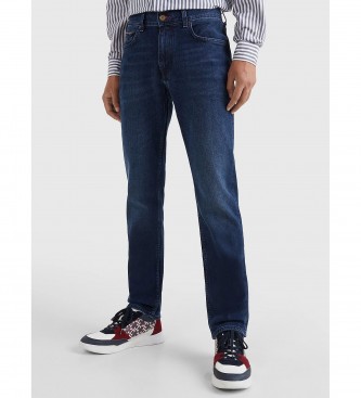 Tommy Hilfiger Modre ravne jeans hlače Denton