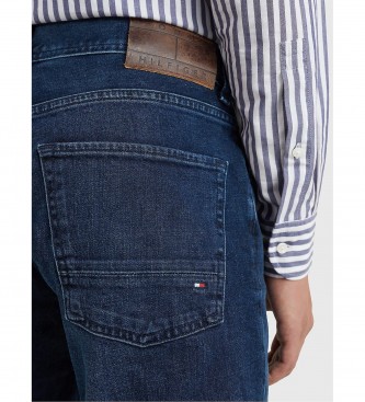Tommy Hilfiger Denton straight faded blauwe jeans