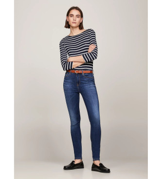 Tommy Hilfiger Niebieskie dżinsy Faded Heritage