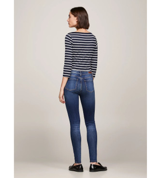 Tommy Hilfiger Niebieskie dżinsy Faded Heritage