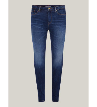 Tommy Hilfiger Niebieskie dżinsy Faded Heritage