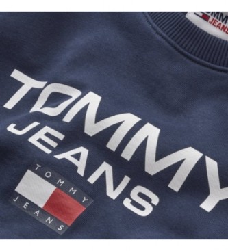 Tommy Jeans Navy casual trui