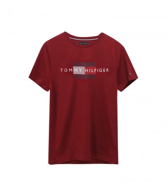 Tommy Hilfiger Camiseta MW0MW20164 granate