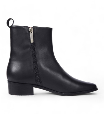 Tommy Hilfiger Bottes de cow-boy noires