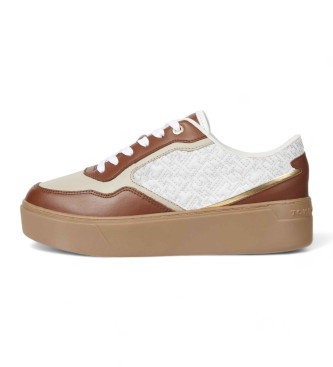 Tommy Hilfiger Baskets Monogram blanc