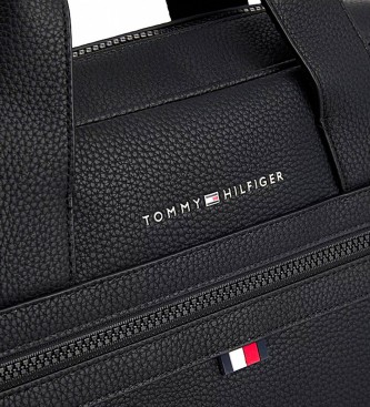 Tommy Hilfiger Essential Laptop Briefcase Black
