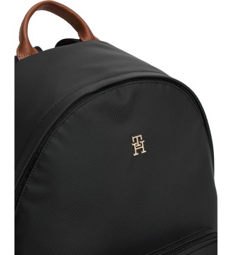 Tommy Hilfiger Plecak z monogramem TH czarny