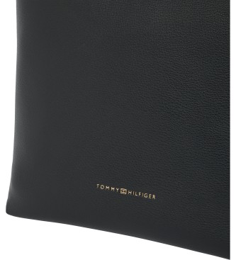 Tommy Hilfiger Sac  dos avec rabat et logo mtallique noir