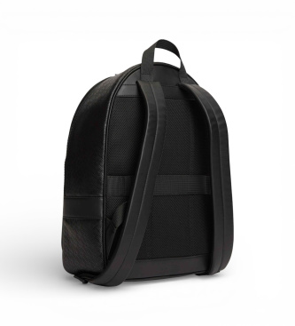 Tommy Hilfiger Zaino curvo con loghi neri in rilievo