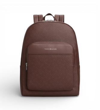 Tommy Hilfiger Zaino con bandiera marrone