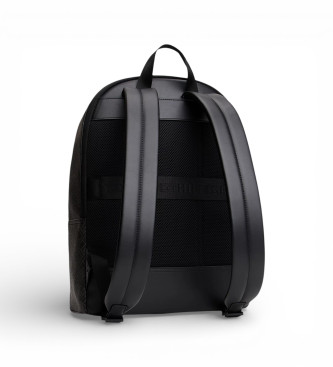 Tommy Hilfiger Zaino con bandiera, nero