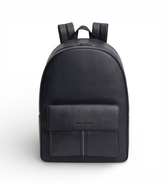 Tommy Hilfiger Textured backpack with navy flap pocket