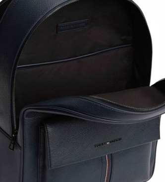 Tommy Hilfiger Textured backpack with navy flap pocket
