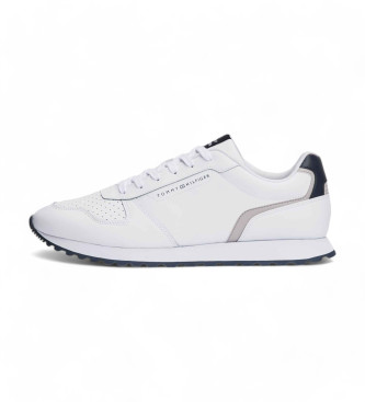 Tommy Hilfiger Scarpe da ginnastica in pelle New Runner bianche