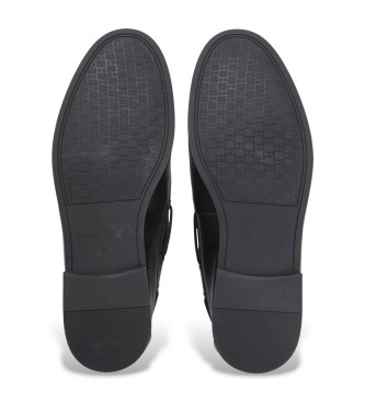 Tommy Hilfiger Scarpe da barca in pelle nera