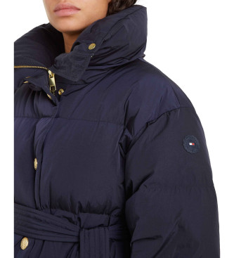 Tommy Hilfiger Short navy quilted coat