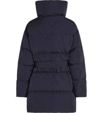 Tommy Hilfiger Short navy quilted coat