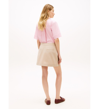 Tommy Hilfiger Falda Tencel beige