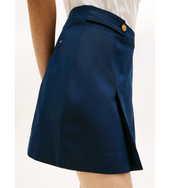 Tommy Hilfiger Falda Tencel azul