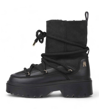 Tommy Hilfiger Botas Chonk negro