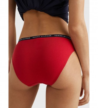 Tommy Hilfiger Pack 3 Panties Logo navy, red, white