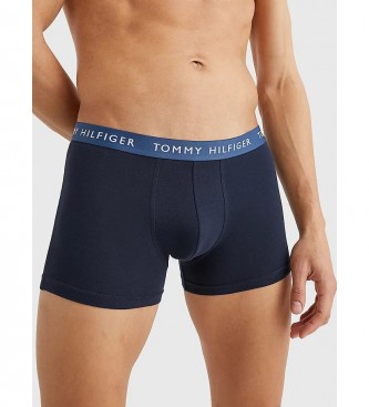 Tommy Hilfiger Confezione 3 B xers 3P Navy Trunk