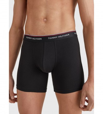 Tommy Hilfiger Pack of 3 Premium Essential Tight Boxers black