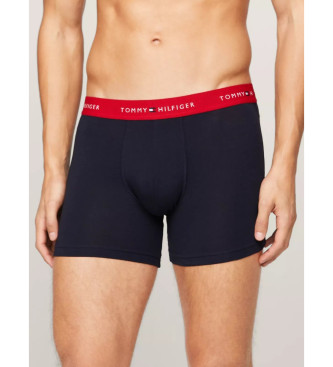 Tommy Hilfiger 3 Pack Essential Boxer shorts with navy logo