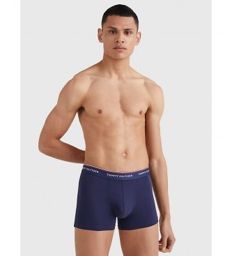Tommy Hilfiger Pack de 3 Boxers Trunk marino