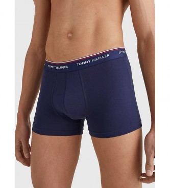Tommy Hilfiger 3er Pack Boxershorts Trunk rot, navy, wei
