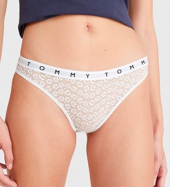 Tommy Hilfiger Pack of 3 panties with lace blue, white, red