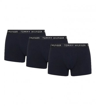 Tommy Hilfiger Confezione da 3 boxer Essentials con logo blu scuro 