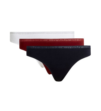 Tommy Hilfiger Thong with logo on waistband navy - ESD Store fashion,  footwear and accessories - best brands shoes and designer shoes