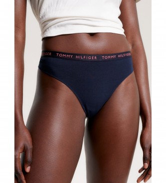 Tommy Hilfiger Pack of 3 thongs Shine 3 pink, white, navy