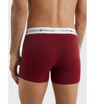 Tommy Hilfiger Pack of 5 boxer shorts Trunk Essential maroon, white, black, navy, grey