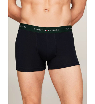 Tommy Hilfiger 5er-Pack Boxershorts mit marineblauem Aufdruck