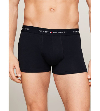 Tommy Hilfiger 5er-Pack Boxershorts mit marineblauem Aufdruck