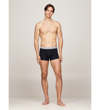 Tommy Hilfiger 5er-Pack Boxershorts mit marineblauem Aufdruck