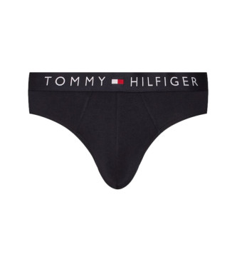 Tommy Hilfiger Trzy paczki czarnych majtek