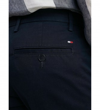 Tommy Hilfiger Calas chino Bleecker em algodo elstico azul-marinho