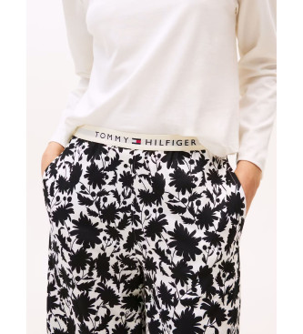 Tommy Hilfiger Pigiama bianco rilassato