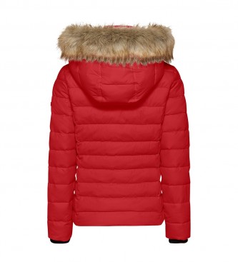Tommy Hilfiger Plumón Essential Hooded granate