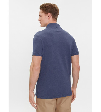 Tommy Hilfiger 1985 Collection niebieska koszulka polo slim fit