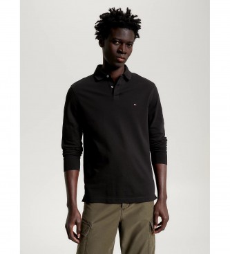 Tommy Hilfiger 1985 Collection langrmet poloshirt sort
