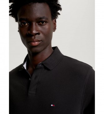 Tommy Hilfiger 1985 Collection langrmet poloshirt sort