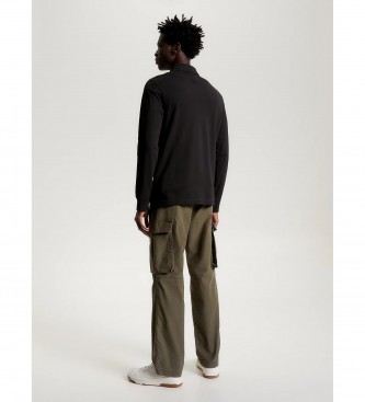 Tommy Hilfiger 1985 Collection langrmet poloshirt sort