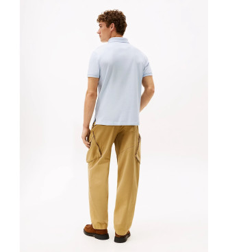 Tommy Hilfiger P�lo azul piqu� 1985