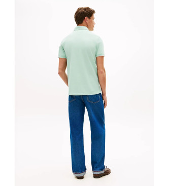 Tommy Hilfiger P�lo verde piqu� 1985