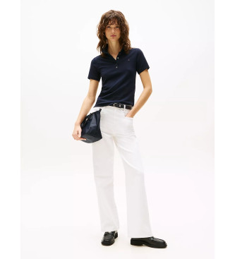 Tommy Hilfiger 1985 granatowa koszulka polo